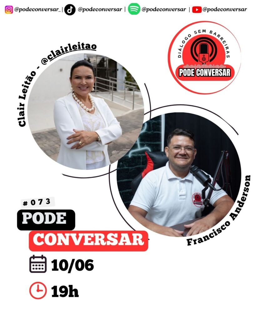 #073 – Pode Conversar | Clair Leitão