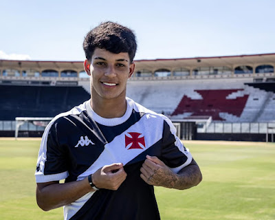 Vasco oficializa compra definitiva de promessa oriunda de Patos-PB com contrato robusto e elevada multa rescisória