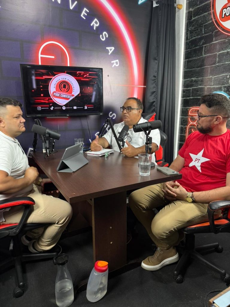 Marcos Eron e Osvambergh Oliveira participam do podcast Pode Conversar no quadro “Voz e Representação” e discutem educação, gestão e cenário político da Paraíba