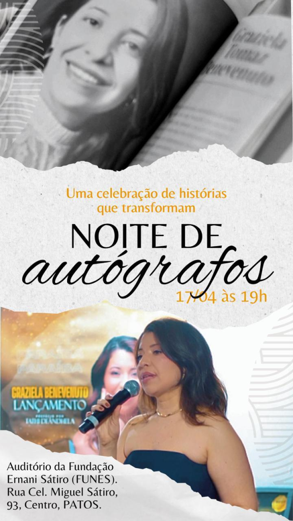 Patos recebe hoje noite de autógrafos do livro Como Pessoas Improváveis se Tornaram Imparáveis