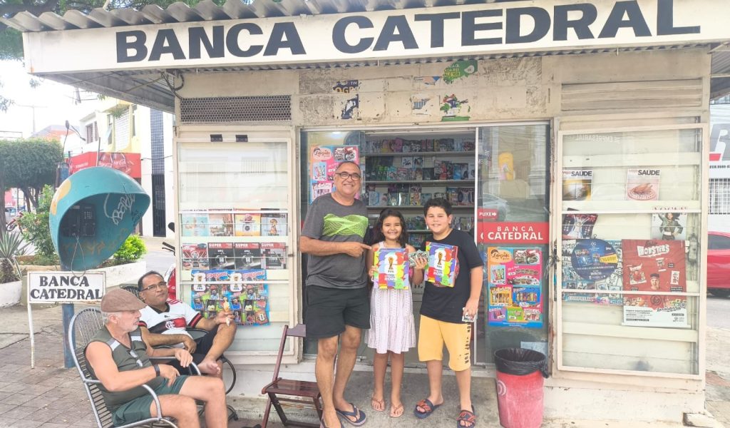 Banca Catedral de Patos já tem à venda o álbum da Copa do Mundo FIFA 2026; procura está acima do esperado