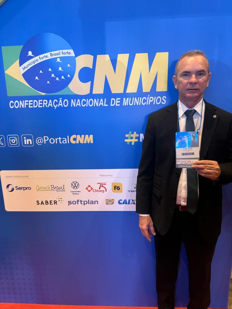 Deputado Nilson Lacerda destaca transposição do São Francisco durante Marcha dos Prefeitos, em Brasília