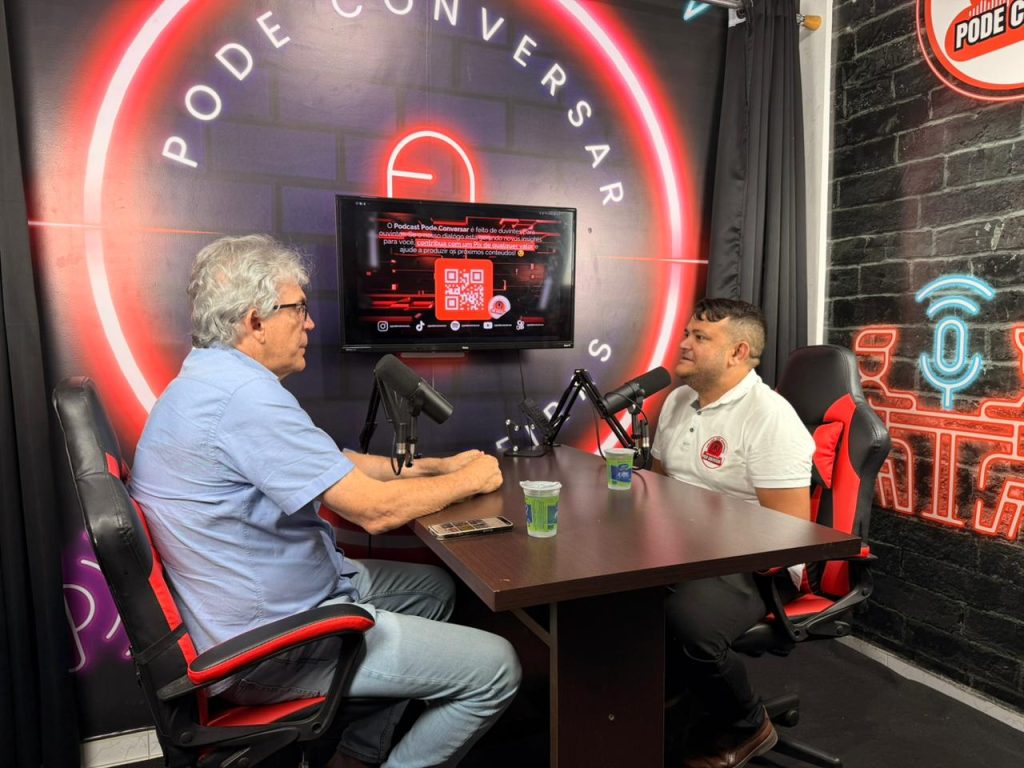 Ricardo Coutinho critica modelo de PPP da Cagepa e analisa cenário político da Paraíba em entrevista ao “Pode Conversar”