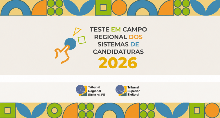 TRE-PB realizará Teste em Campo dos Sistemas de Candidaturas 2026