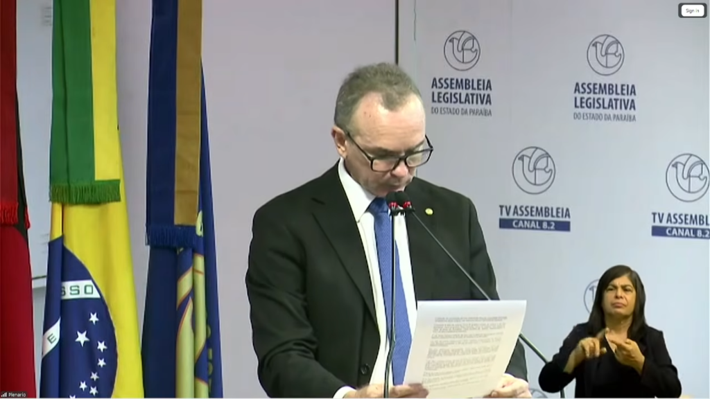 Deputado Nilson Lacerda defende avanço das obras hídricas e valorização da cultura do sertão em pronunciamento na ALPB