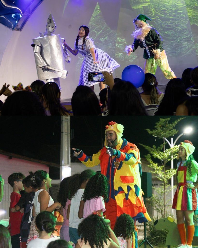 Cultura, literatura e imaginação marcaram programação da Semana do Brincar em praças públicas de Patos