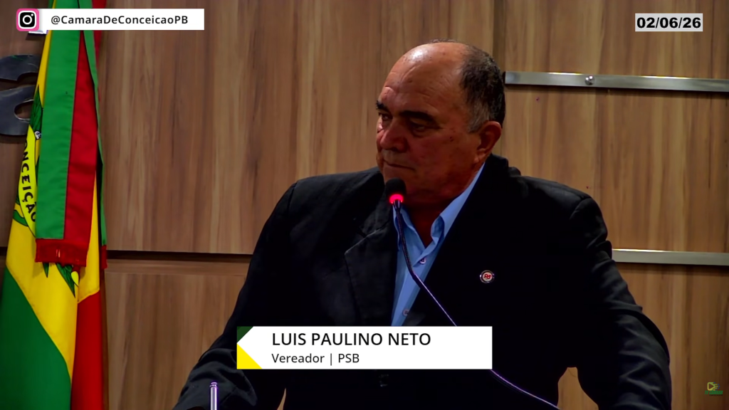 Vereador Luís Paulino manifesta solidariedade a profissionais afastados da gestão de escola em Conceição