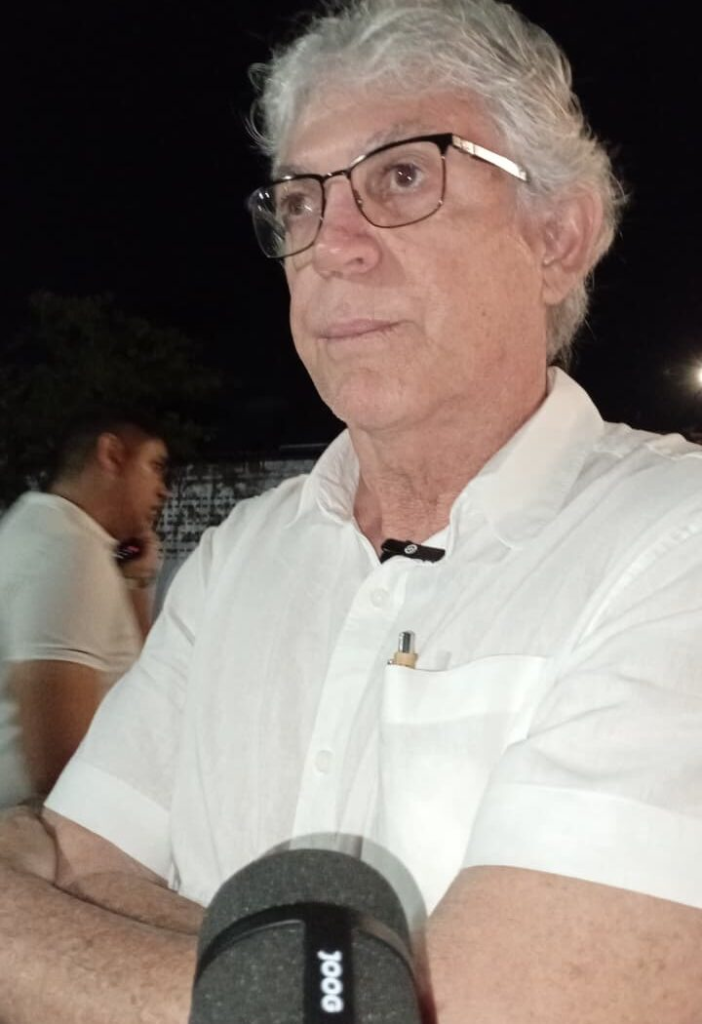 Na convenção do PT, Ricardo Coutinho anuncia que não acompanhará chapa ao Senado: “Eu simplesmente não voto”