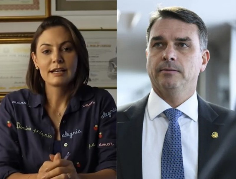 Após crise com Flávio Bolsonaro, Michelle renuncia presidência do PL Mulher