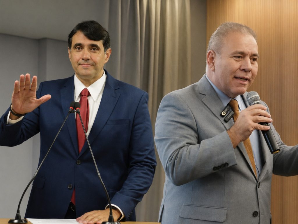 André Gadelha afirma ter “pautas parecidas” com Marcelo Queiroga durante debate da TV Master