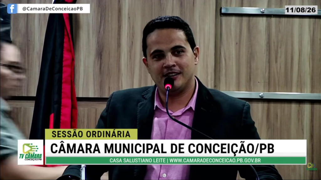 Junior Lacerda lamenta rejeição de requerimento e defende fiscalização de concurso público em Conceição