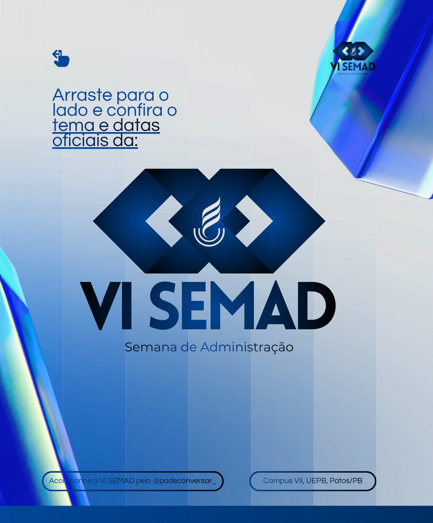 VI SEMAD da UEPB debate inteligência artificial, decisões inteligentes e tecnologia nos negócios