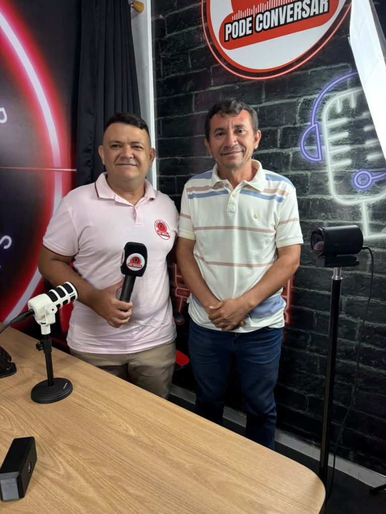 Em entrevista ao Pode Conversar, Sousa Neto apresenta propostas para o Sertão e defende investimentos em água, saúde e educação