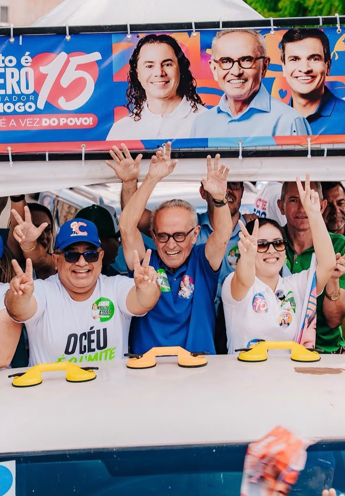 Marcos Eron acompanha caravana de Cícero Lucena por cidades do Sertão paraibano