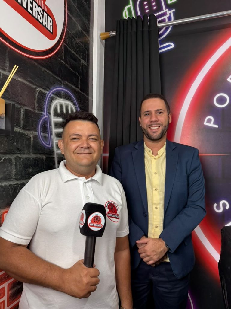 Em entrevista ao Pode Conversar, José Vanderson anuncia projetos tecnológicos e revela planos para transformar Patos em cidade inteligente