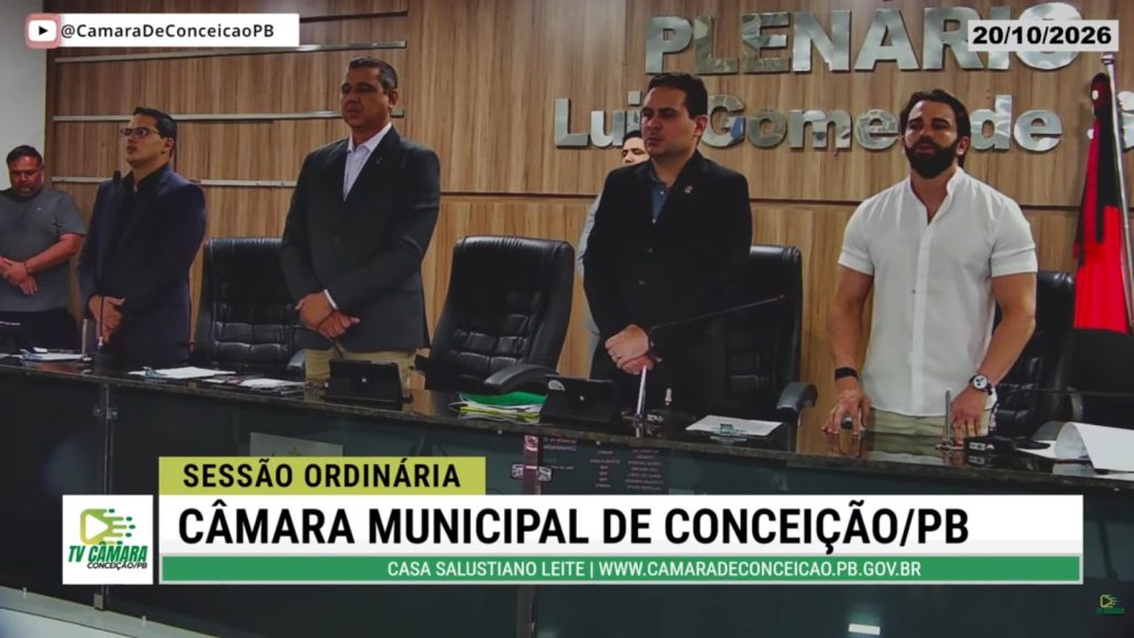Câmara de Conceição pode adotar voto aberto na eleição da Mesa Diretora; presidente explica tramitação da proposta