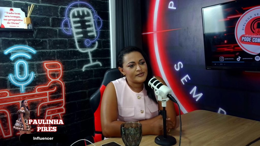 Paulinha Pires revela luta contra o câncer, violência doméstica e história de superação em entrevista ao Pode Conversar