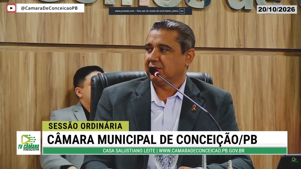 Câmara Municipal de Conceição aprova projeto que garante equiparação salarial de monitores de creche ao magistério