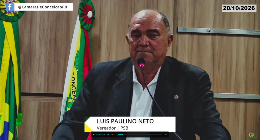 Vereador Luís Paulino cobra médico para posto de saúde e defende instalação de universidade pública em Conceição